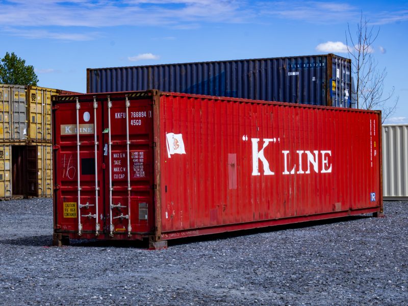 Conteneur 40′ High Cube Usagée 