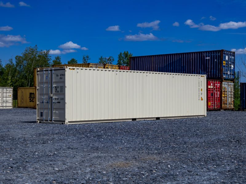 Conteneur 40′ High Cube Neuf Tunnel 
