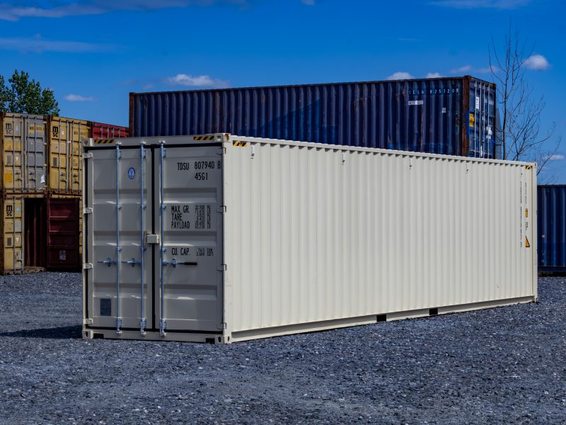 Conteneur 40′ High Cube Neuf Tunnel 