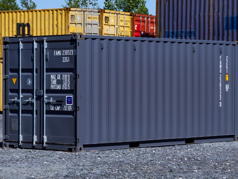 Conteneur 20′ Neuf Trois Portes 